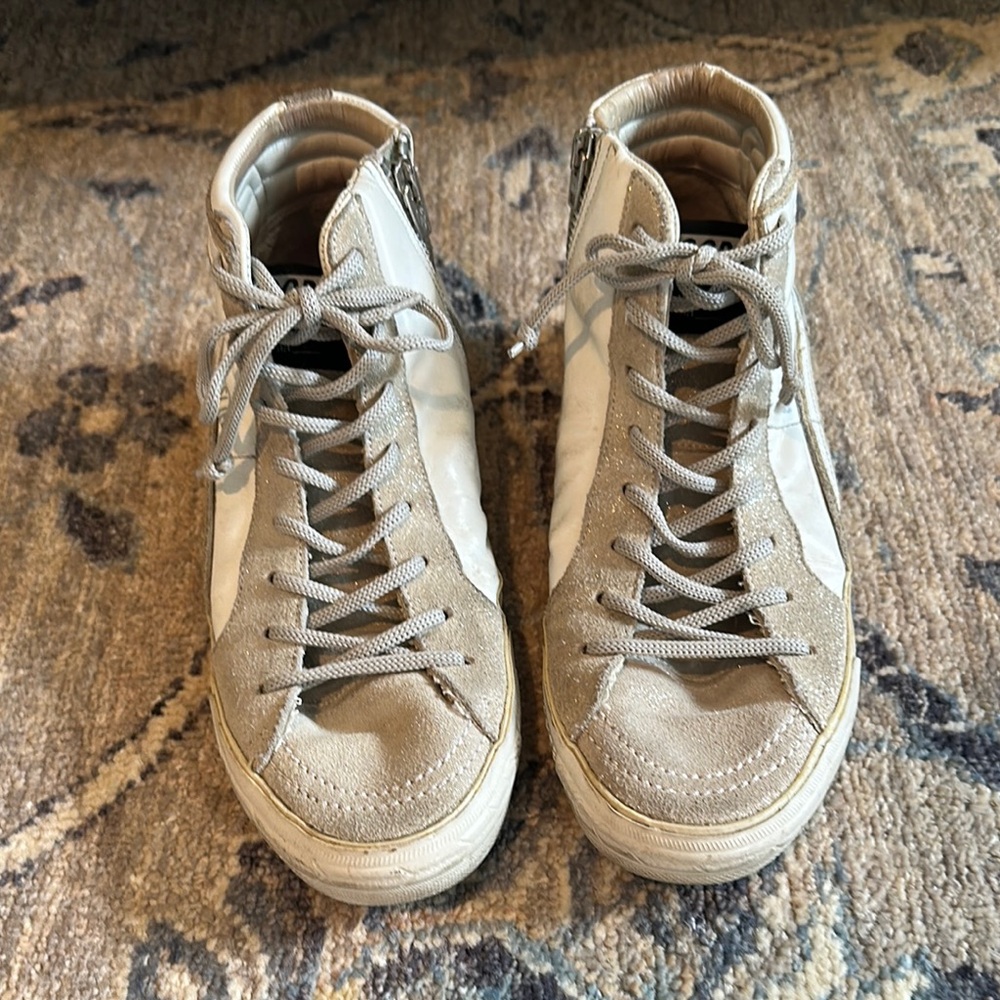 Golden Goose Slide High-Top Sneakers
